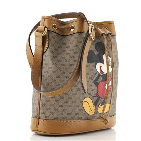 mickey gucci bag|mickey mouse Gucci bag grey.